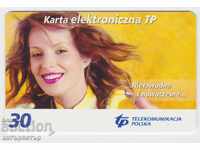 Phone card Poland Telecommunications 30