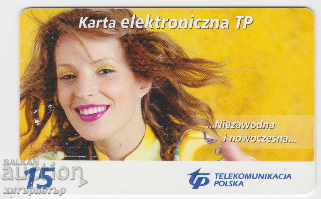 Πολωνία Τηλεπικοινωνίες Calling Card 15