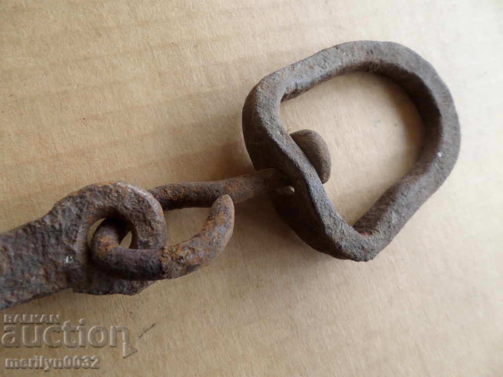 Auction An old forged hook for scraping, a cock, anchor Auction An old forged hook for scraping, a cock, anchor