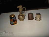 BOTTLES LOT OF TROUSER SEALS AND GORNS