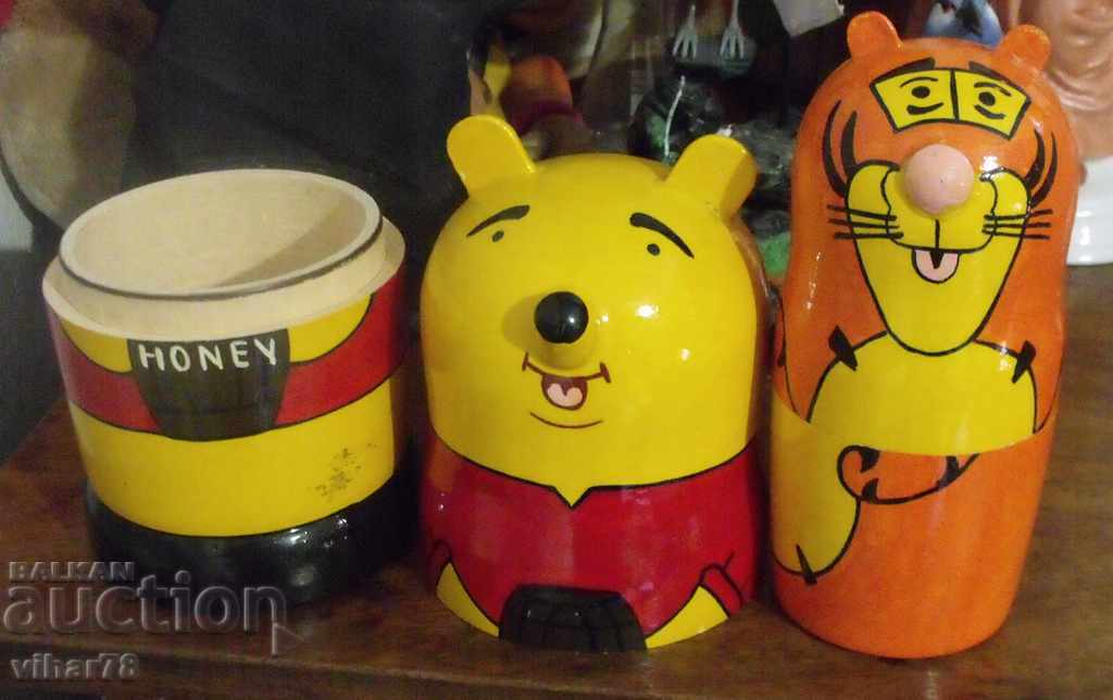 Δημοπρασία Ματρούσκα RARE ΜΟΝΤΕΛΟ από τέσσερα μέρη