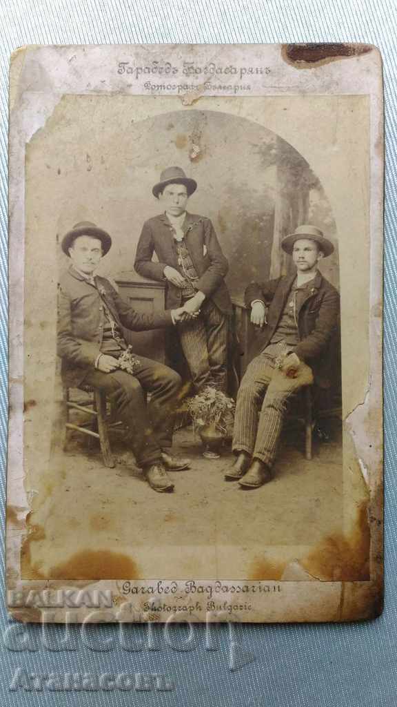 Fotografie Picture Card Garabed Bagdassarian fotograf în 1879