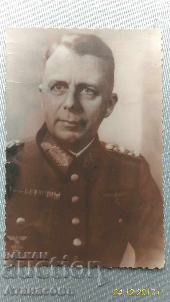 Стара снимка Немски Генерал