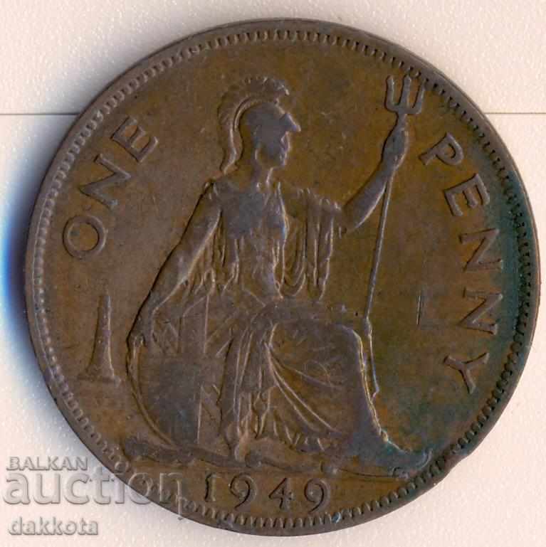 Marea Britanie penny 1949