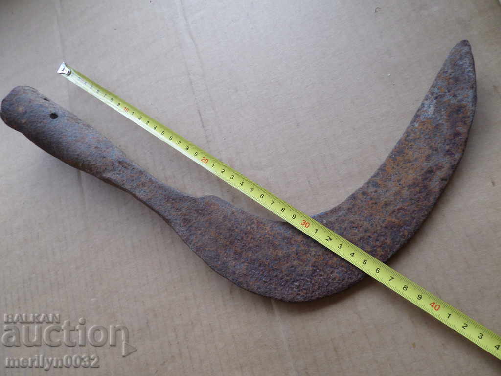 Auction Wrought weapon for pulling horsemen Tarpan chopping branches Auction Wrought weapon for pulling horsemen Tarpan chopping branches