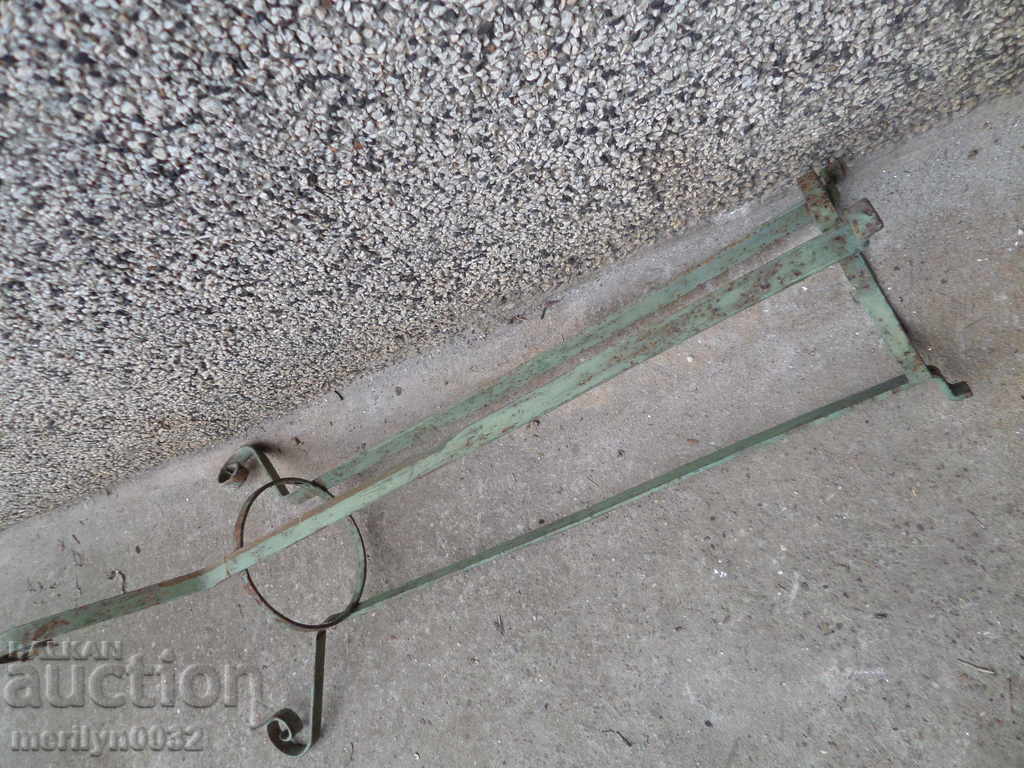 Auction Flower-house, spittoon, wrought iron, candlestick, lighthouse for torch Auction Flower-house, spittoon, wrought iron, candlestick, lighthouse for torch