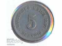 Γερμανία 10 πεννίγια 1907γ