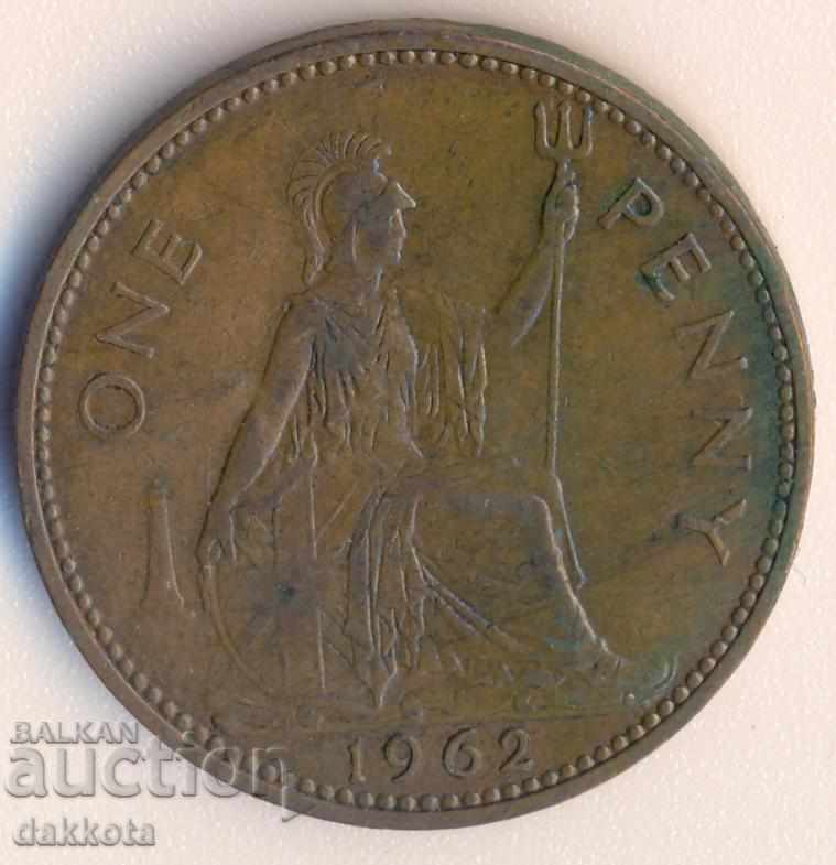 Great Britain Penny 1962