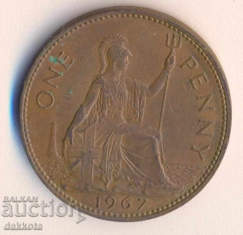 Great Britain Penny 1967
