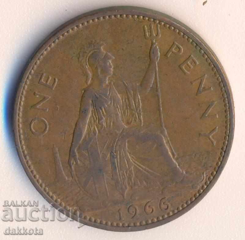 Marea Britanie penny 1966