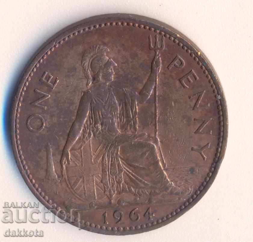 Great Britain Penny 1964