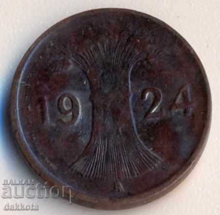 Γερμανία rentenpfenig 1924a με τιμή 1.50 BGN | € 0.77 Γερμανία rentenpfenig 1924a με τιμή 1.50 BGN | € 0.77