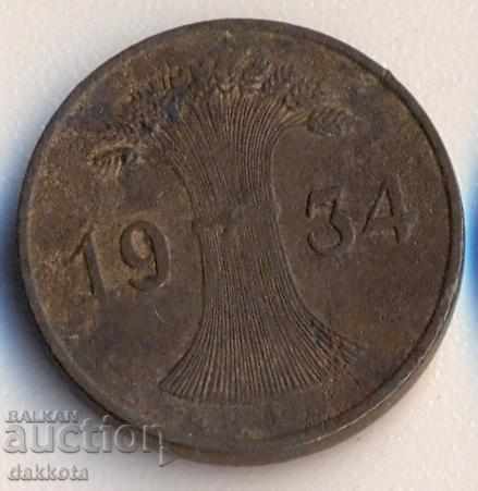 Germany Reichspheen 1934a with price 1.20 BGN | € 0.61