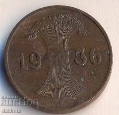 Γερμανία reyhspfenig 1936f με τιμή 2.00 BGN | € 1.02 Γερμανία reyhspfenig 1936f με τιμή 2.00 BGN | € 1.02