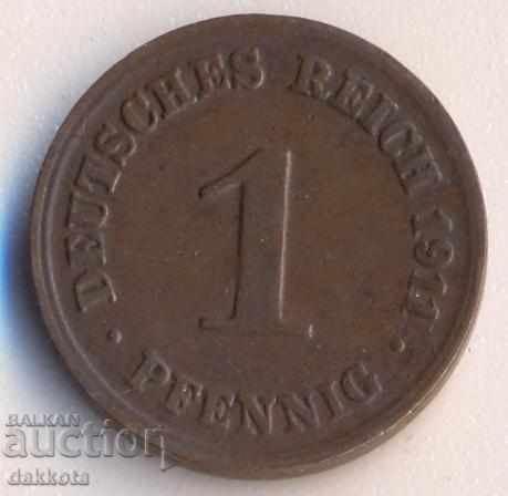 Γερμανικά 1911d pfennig