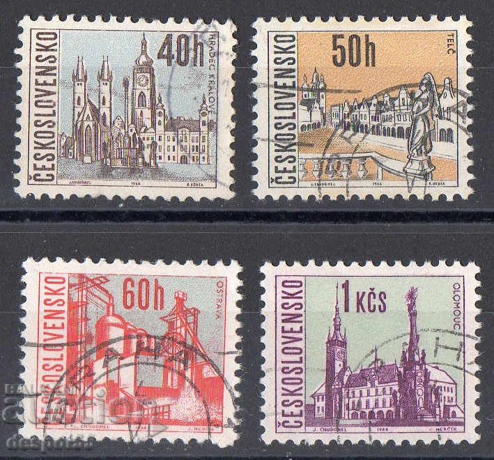 1966. Cehoslovacia. vizionări urbane.