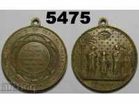 Archiconfraternity της Αγίας Οικογένειας αντίκες μετάλλιο