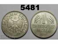 Germania 1 marca 1950 G Germania UNC moneda excelent