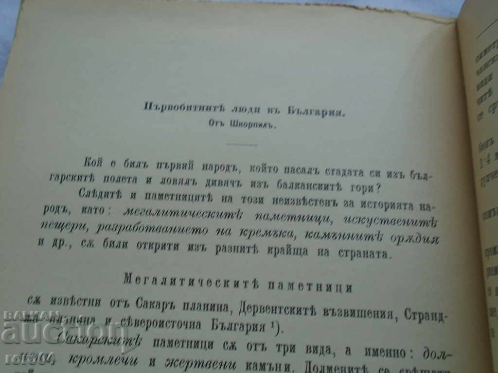 THE FIRST LEAVES / THE FIRST LOW IN BULGARIA - 1896 - 7 THE FIRST LEAVES / THE FIRST LOW IN BULGARIA - 1896 - 7