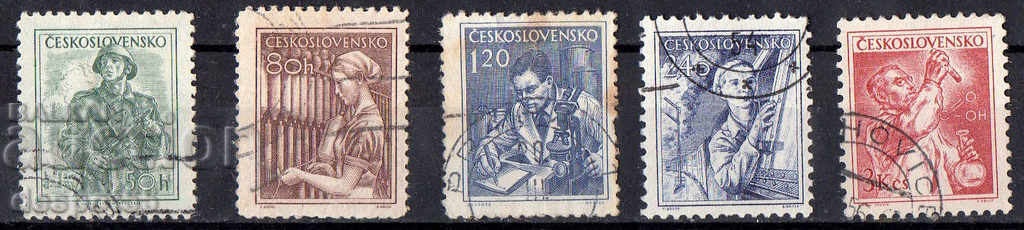 1954. Cehoslovacia. Ocuparea forței de muncă.