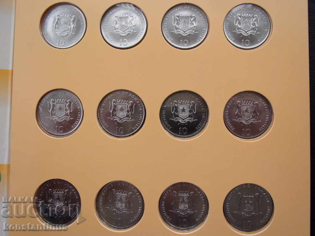 Licitație Somalia Seth 10 Shillings 2000 12 Semnul UNC Rare Zodiac Licitație Somalia Seth 10 Shillings 2000 12 Semnul UNC Rare Zodiac