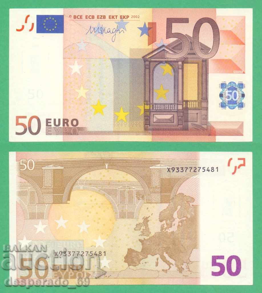 (¯`'•.¸   ЕВРОПЕЙСКИ СЪЮЗ (Германия) 50 евро  2002  UNC '´¯)