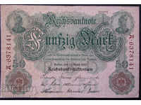 Germania 50 mar 1910 Rare