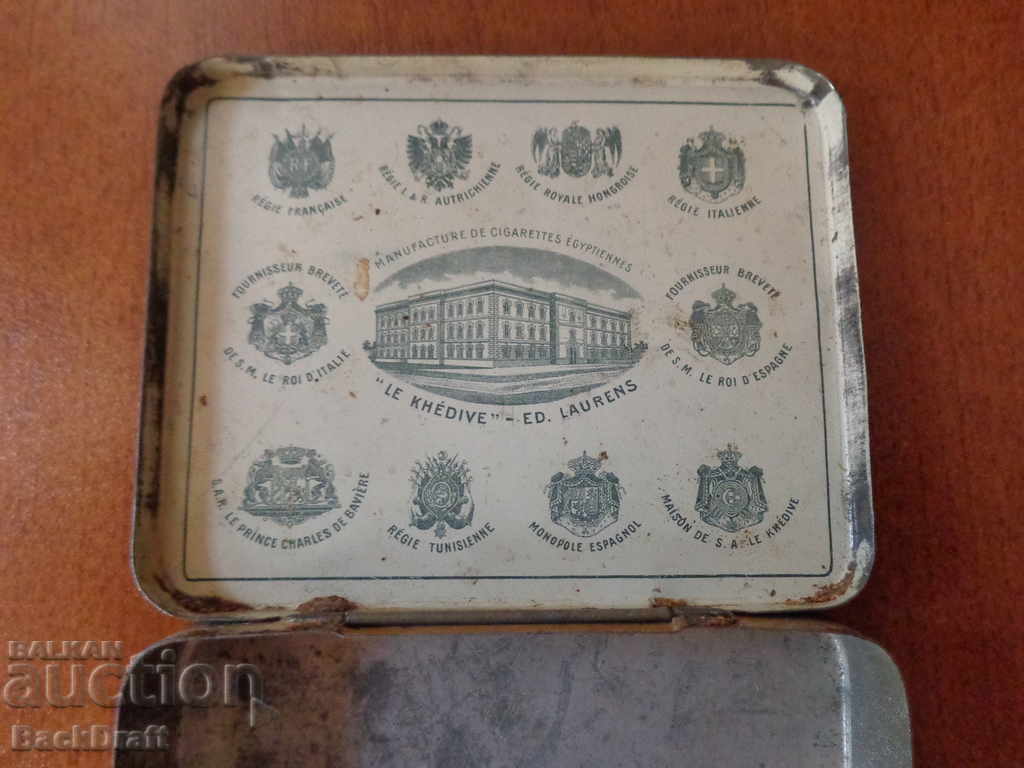 Delivery of An old lithography box for 25 cigars ED LAURENS