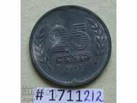 25 σεντς 1941 Ολλανδία