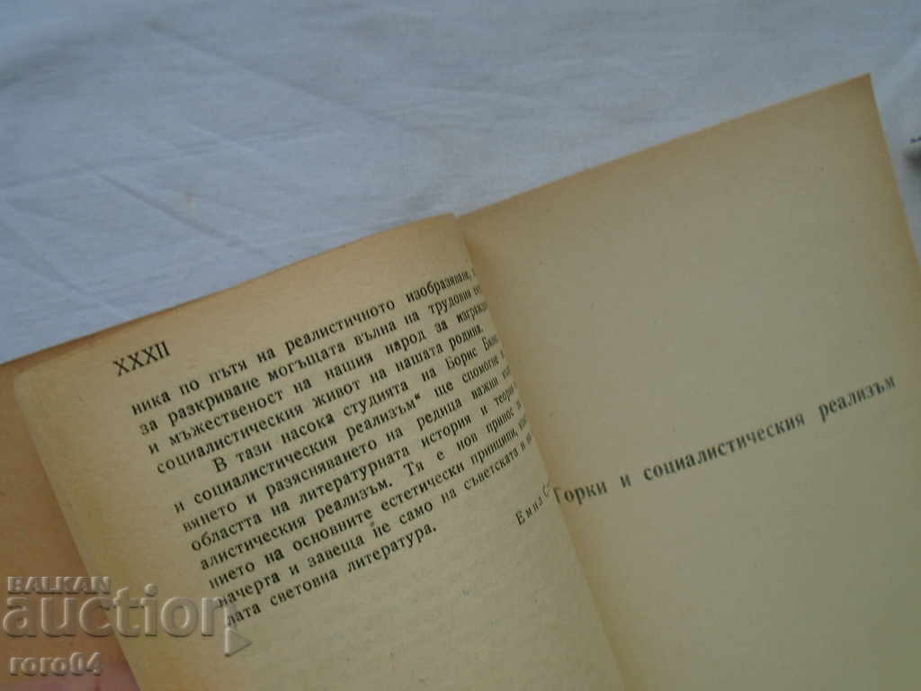 M. Gorky and SOCIALIST REALISM - BORIS BIALIC - 1948 - 5