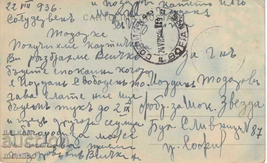 Antique Card - Solú Dervent, General View with price 4.20 BGN | € 2.15 Antique Card - Solú Dervent, General View with price 4.20 BGN | € 2.15