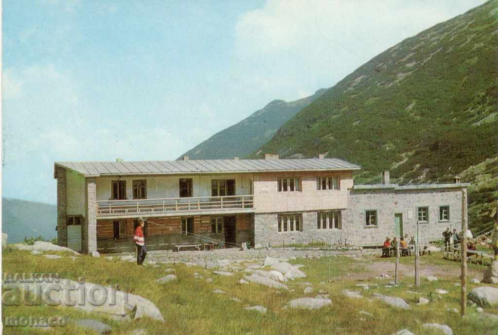 Vechea carte poștală - Rila, hut "Zavrachitsa"