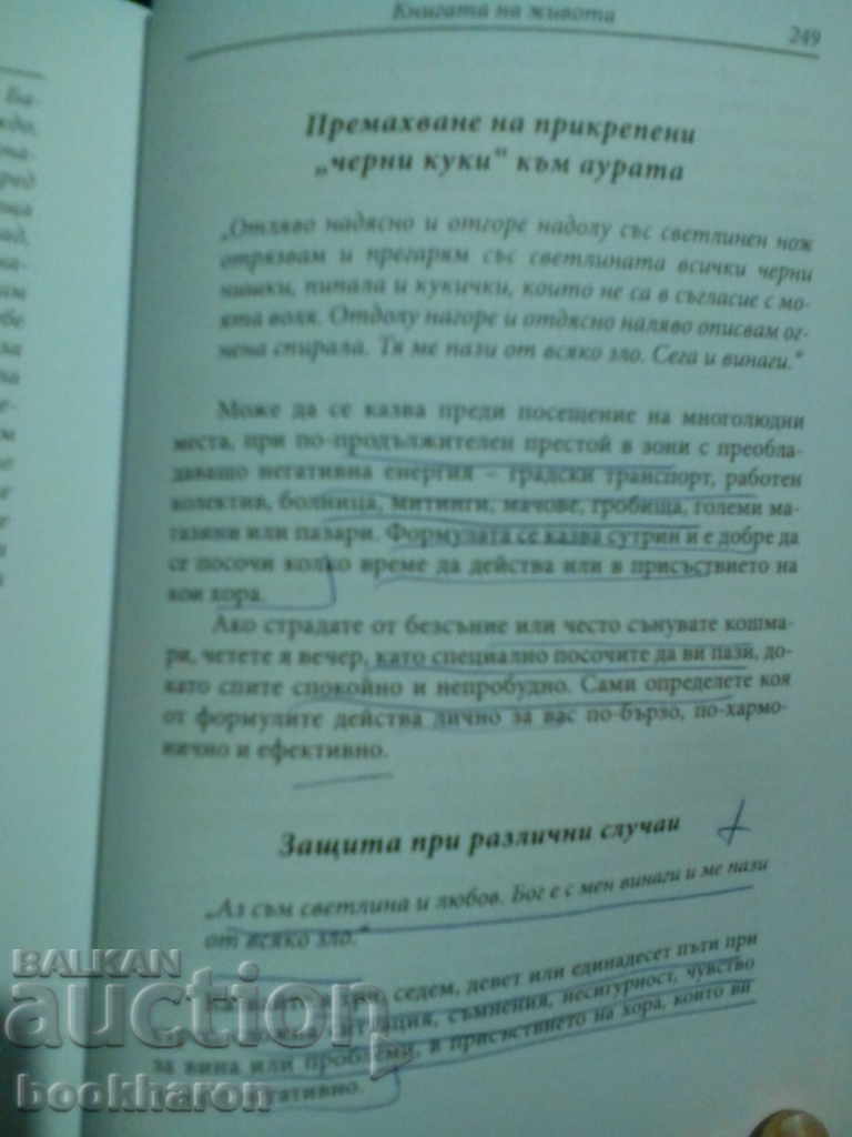 Licitație Nina Nicheva: Cartea Vieții