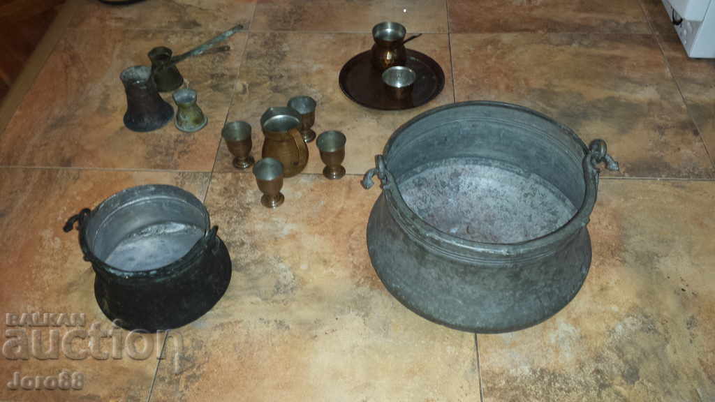 Δημοπρασία Μεγάλο παλιό χάλκινο χαλκό / μέντα Δημοπρασία Μεγάλο παλιό χάλκινο χαλκό / μέντα