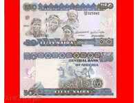 +++ NIGERIA 50 Naira 2005 HÂRTIE !!! R27f1 UNC +++