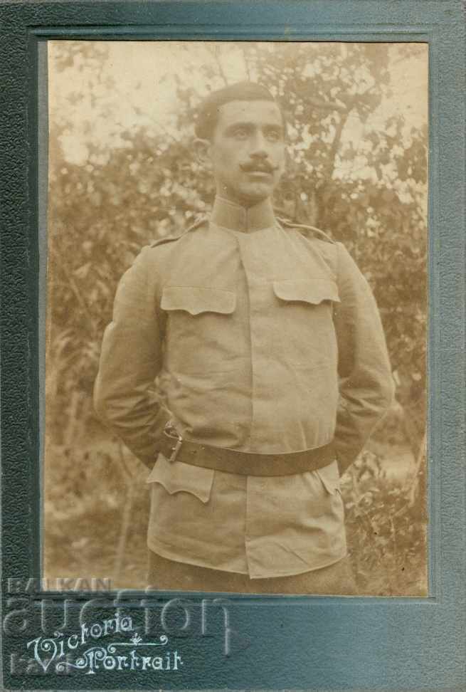 СТАРА ФОТОГРАФИЯ - КАРТОН - ВОЕНЕН - S035 СТАРА ФОТОГРАФИЯ - КАРТОН - ВОЕНЕН - S035