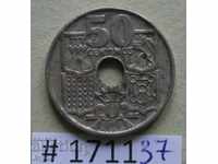 50 cent. 1949 Spain