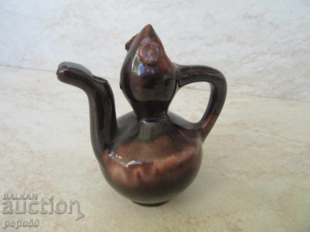 СТАРА КЕРАМИЧНА СТОМНИЧКА-СВИРКА /височина 9см/ СТАРА КЕРАМИЧНА СТОМНИЧКА-СВИРКА /височина 9см/