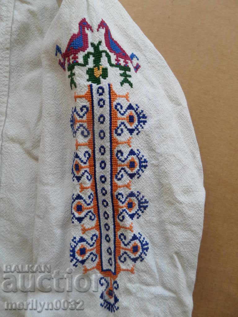 Cămașă veche autentică cu broderie, ie, costum popular, broderie, suman cu preț € 70.62 | 138.12 BGN