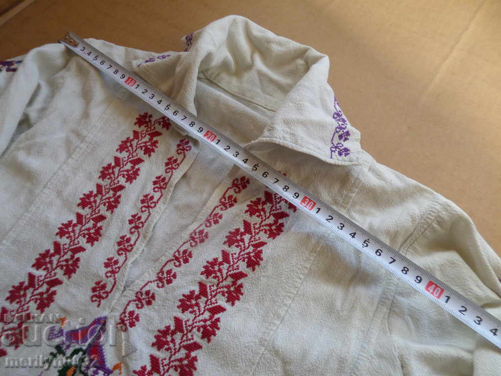 Livrarea Cămașă veche autentică cu broderie, ie, costum popular, broderie, suman