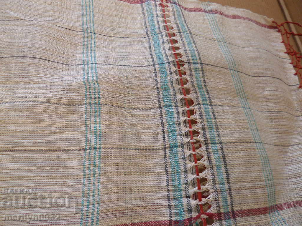 An old hand-woven cloth embroidery - 6 An old hand-woven cloth embroidery - 6
