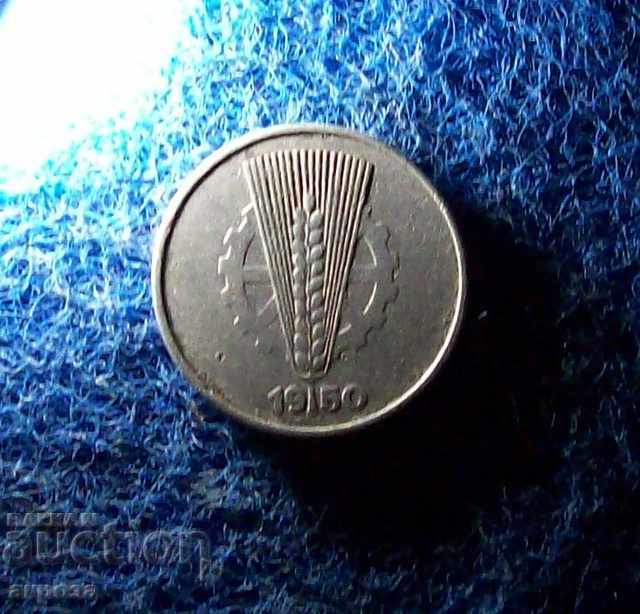 10 pffing 1950 / A GDR with price 2.00 BGN | € 1.02 10 pffing 1950 / A GDR with price 2.00 BGN | € 1.02