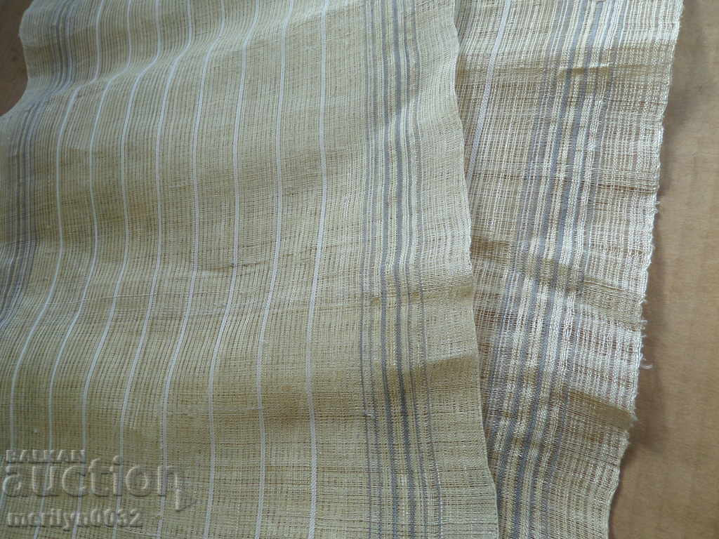 An old hand-woven cloth embroidery - 7 An old hand-woven cloth embroidery - 7