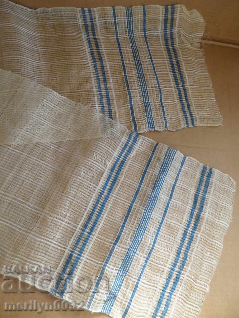An old hand-woven cloth embroidery - 7 An old hand-woven cloth embroidery - 7