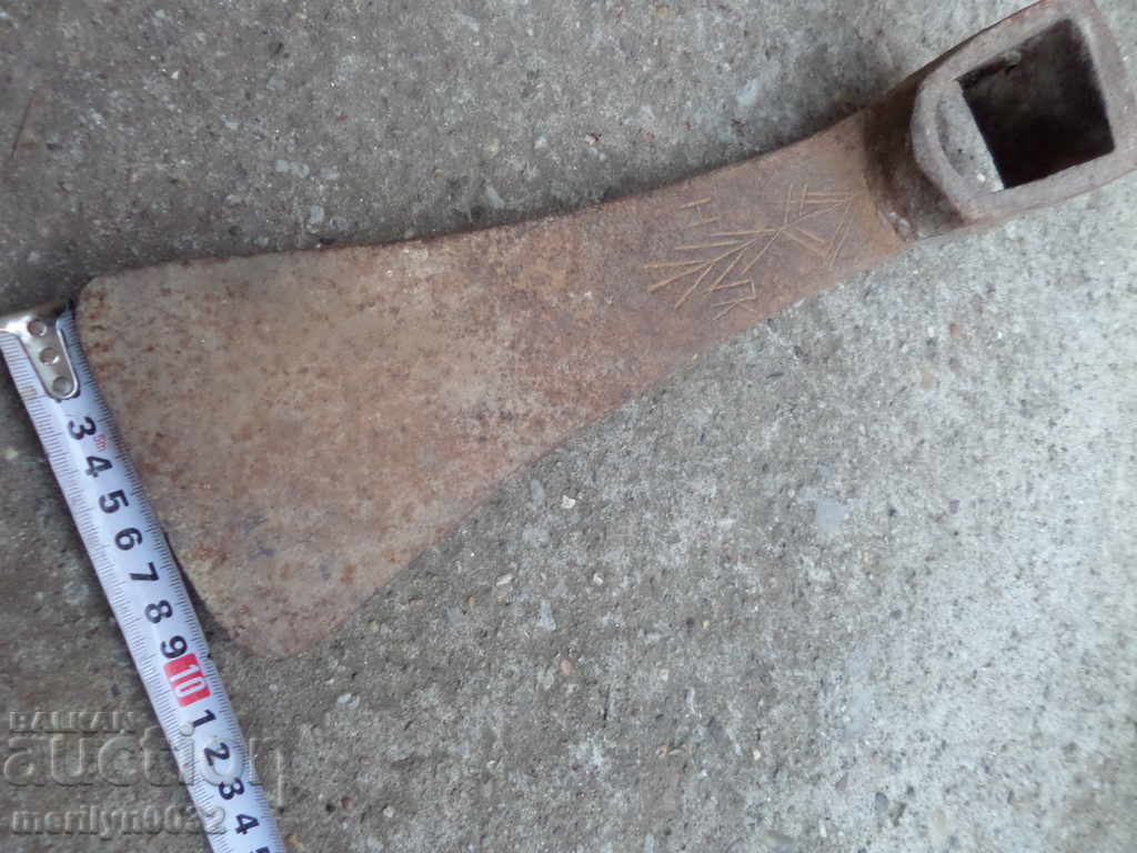 Old forged turntable, wrought iron, picking, tool, top - 5 Old forged turntable, wrought iron, picking, tool, top - 5