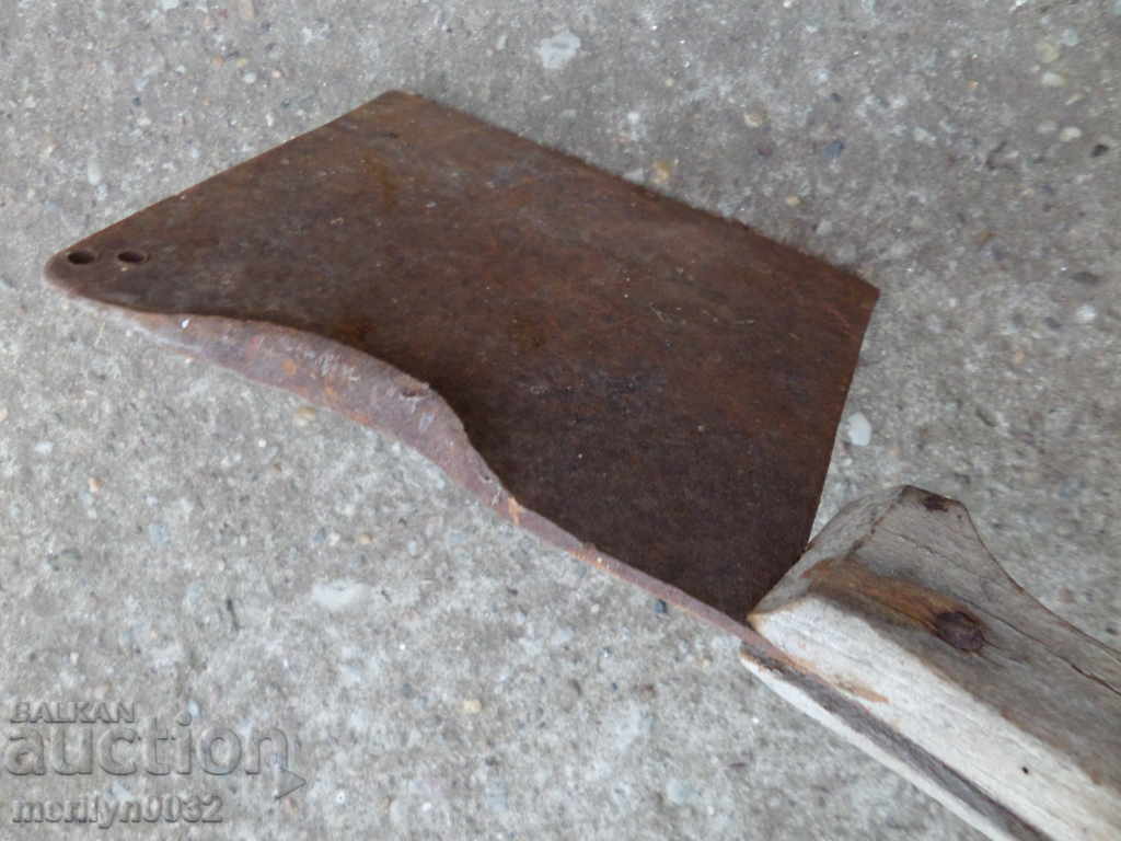 Old forged saber, ax, pole, knife, machete - 6 Old forged saber, ax, pole, knife, machete - 6