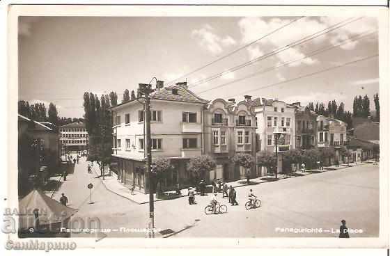 Βουλγαρία Panagyurishte Κάρτα Square *