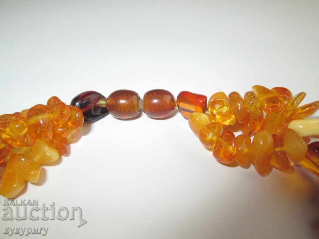 Auction  Ladies necklace necklace necklace natural amber natural