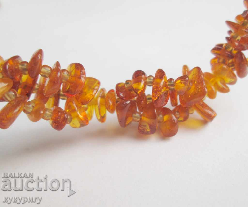 Ladies necklace necklace necklace natural amber natural with price 55.00 BGN | € 28.12 Ladies necklace necklace necklace natural amber natural with price 55.00 BGN | € 28.12