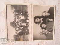Δύο παλιές οικογενειακές φωτογραφίες
